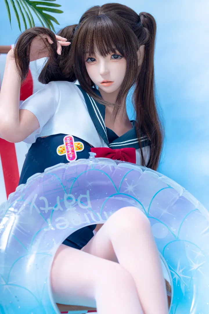 159cm (5ft3) คัพ C น้ำหนักเบา ซิลิโคน ตุ๊กตายาง หัวขยับกรามได้ MoMo